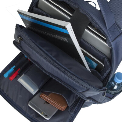 RivaCase 8262 Central blue Laptop backpack 15.6" Τσάντα μεταφοράς Laptop